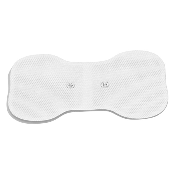 Snap Electrode Pad Icke Vävda Tyg Mjuk Andningsbar Återanvändbar Midja Elektrodplåster för Terapimassager