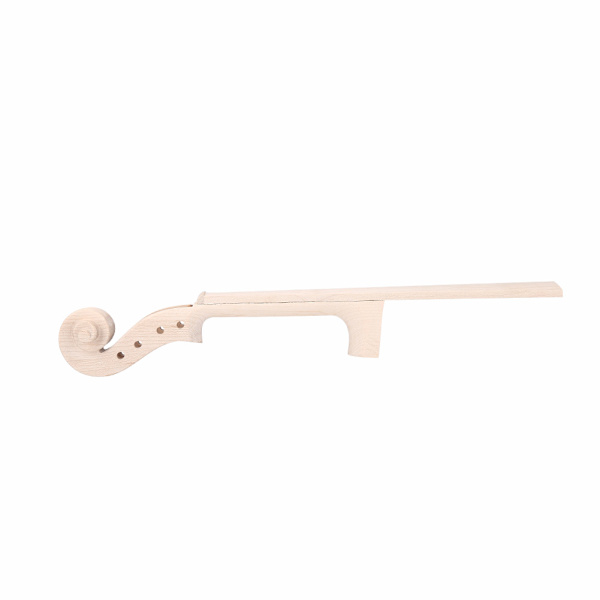 4/4 Violin Dele Dele Ahorn Hals Udskåret Scroll Fingerboard Alternativ Reparation Tilbehør