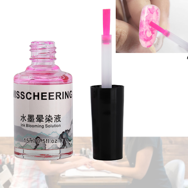 15ML Vattenfärg Bläck Nagellack Målningsgel Marmor Gradient DIY Dekoration Manikyr Nagelverktyg 11#