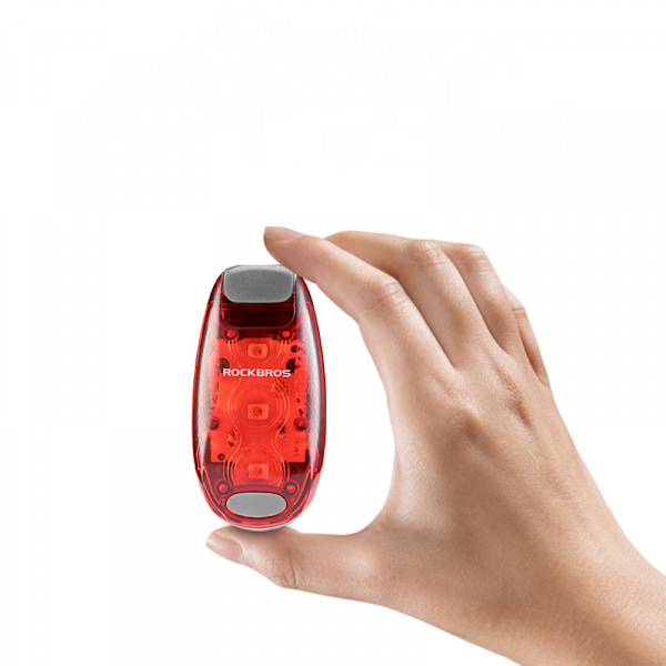 LED-sikkerhedslys - Strobe-lys til løb, gåture, cykling, cykel, løber - Bedste blinkende advarselsclips på lille reflekterende sæt - Blinkende høj synlighed