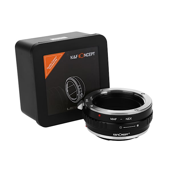 K&F CONCEPT Adapterring för Minolta AF-objektiv för Sony NEX DSLR-kamerahus