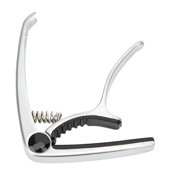 Kitara Capo -kiinnike Viritin Zinc Alloy Folk-kitaralle Musiikki-instrumenttien tarvikkeet Hopea