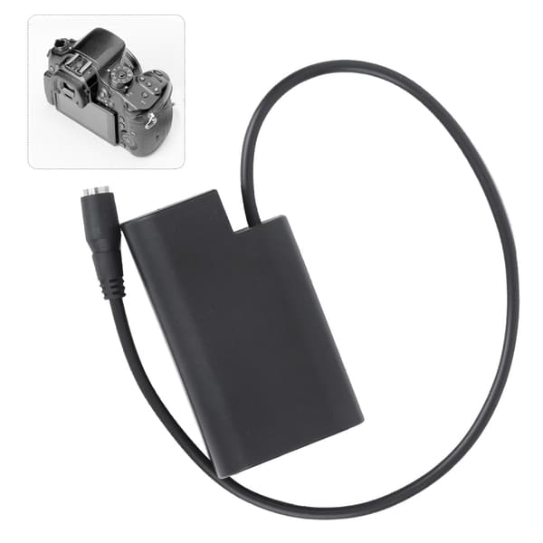 DC till DCC16 Full Decoding Dummy Batteri för S1 S1M S1R S1RM S1H/Lumix S1 Serie Digitalkamera