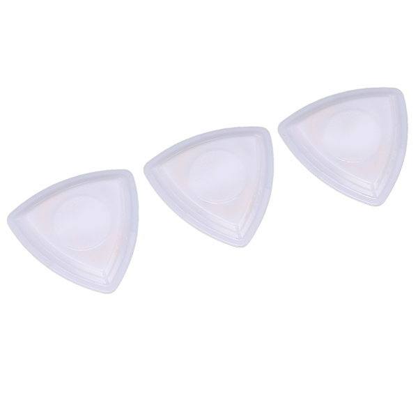 3 st LED-gitarrplektrum, vita, gröna, lila, lysande plektrum för elgitarr, akustisk gitarr, bas, ukulele