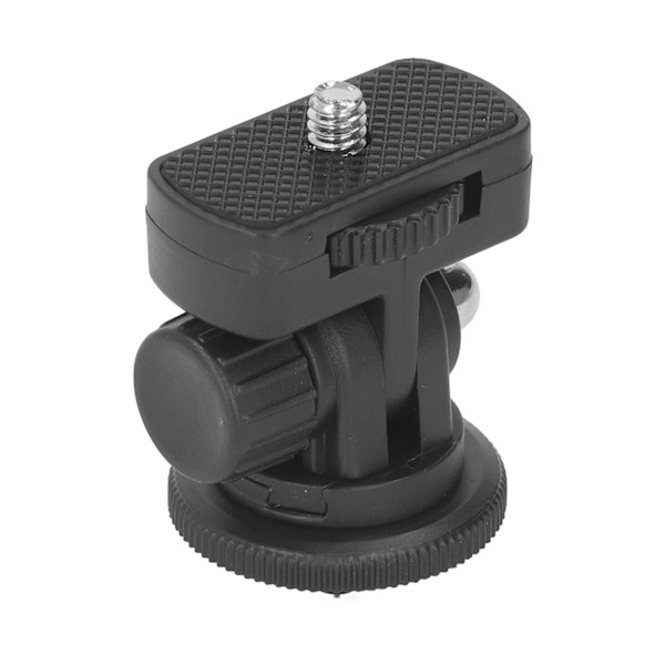 Blixtskoadapter med 1/4in skruvhål 180 graders lutning halkfri för SLR Micro SLR digitalkamera