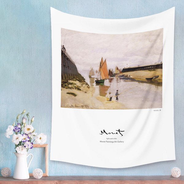 Wekity liten fräsch dekorativ målning gobeläng hem sovrum dekoration väggmålning väggmålning väggmålning bakgrundstyg（202-1，59 X 79 tum  ）