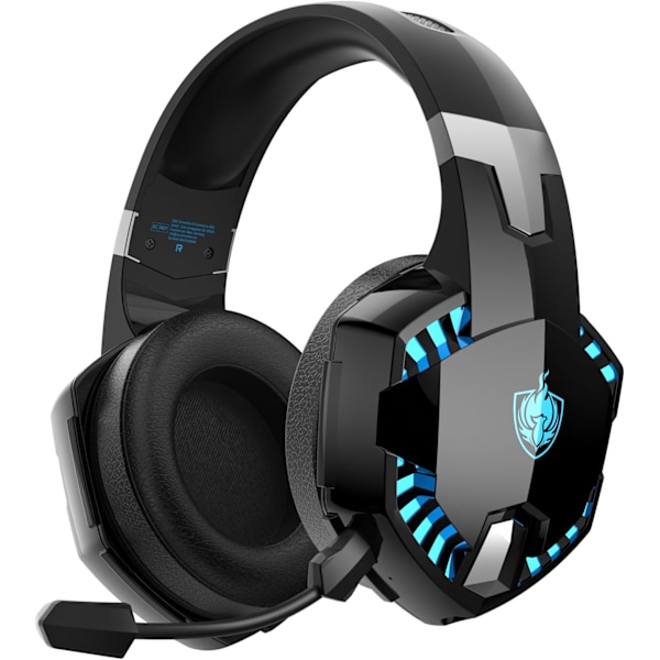 PS4-pelikuulokkeet PS5:lle, PC:lle, Switchille, G2000 Pro Bluetooth -langattomat kuulokkeet puhelimeen, kannettavaan tietokoneeseen, irrotettavalla melunvaimennuksella