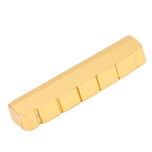 42mm förskårad mutter 6 strängar akustisk gitarr mutter ersättning stränginstrument tillbehör