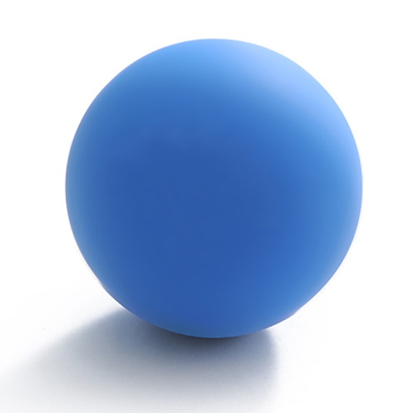 Massage Ball Yoga Fascia Rubber Round Ball Foot Massager for Muscle Relaxer All Age Blue