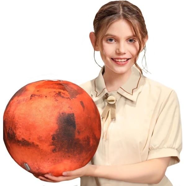 Ultrarealistisk 3D Planet, Måne, Jorden, Solen, Plysjputer, for Barn Tenåringer Voksne, for Lærere og Foreldre, Læringsleketøy Mars