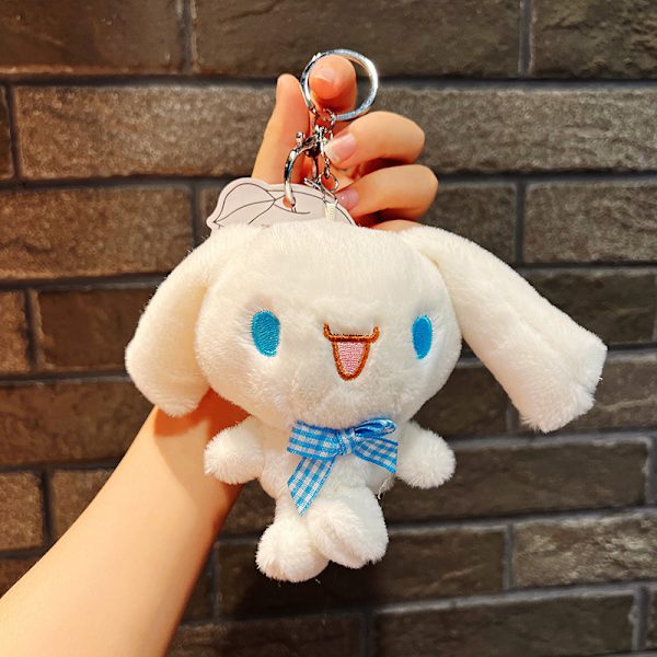 Söt liten docka, parväska hänge, plyschleksak docka nyckelring, docka hänge Plush Kuromi Yugui Dog