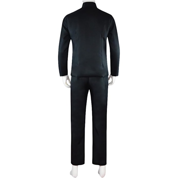 Anime Cosplay -asu Kimono-kaapu Geto Suguru Cosplay -asu Uniformu Halloween Anime -asu peruukilla 2XL