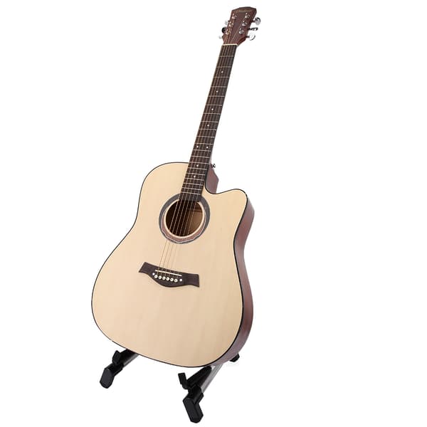 Foldbar A-formet guitarholderstativ til violin, guitar, bas - bærbar