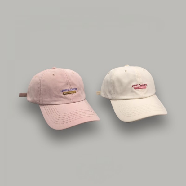 Dotpet Brev Broderad Hatt Justerbar Baseballkeps (Gul)