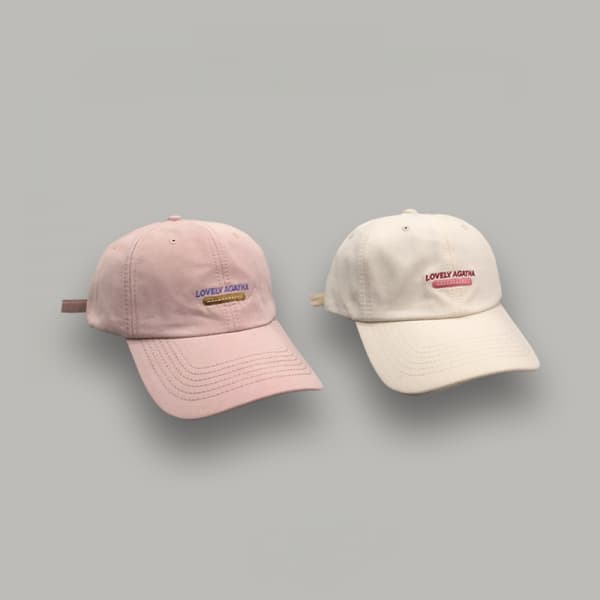 Dotpet Brevbrodert Hat Justerbar Baseball Cap (Gul)