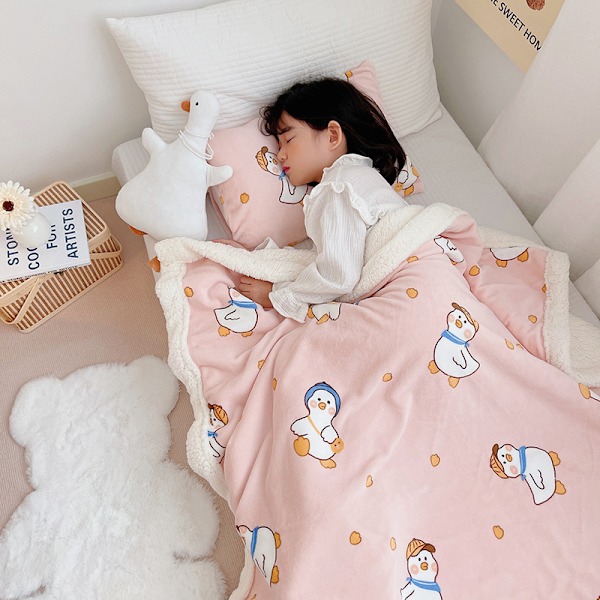 Tæppe Varme Tæpper til Vinter Super Blødt Fuzzy Flannel Fleece/Uldlignende Reversible Fløjls Plys Sofa Tæppe (  39\"x47\")