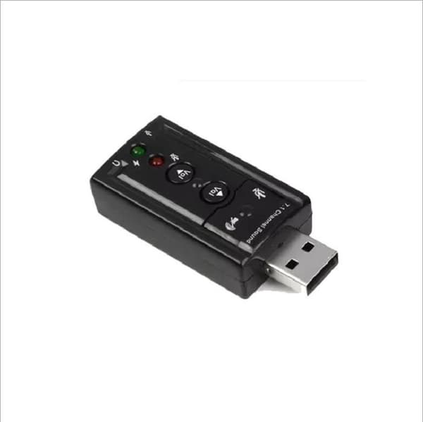 [Lydkort] Levering analog 7.1USB ekstern uafhængig lydkort computer tilbehør analog lyd bil