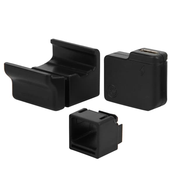 Ulanzi Action Kamera Bur Mikrofon MIC 3,5 mm Lydadapter til DJI OSMO ACTION