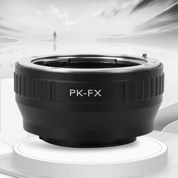 Metallisk objektivadapterring for Pentax PK-objektiv til Fujifilm FX X Pro1 X E1 kamera