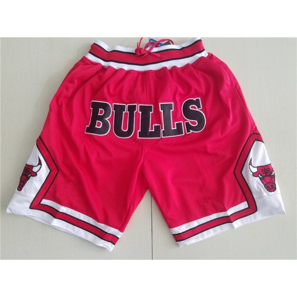Herre Sports Fan Basketball City Player Gave Med Lomme Mesh Shorts Casual Hurtigtørrende Shorts Rød—M