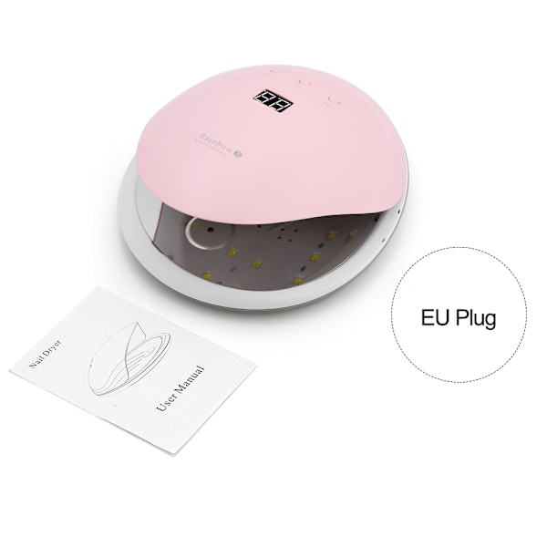 UVLED Nail Lamp Pearl Nail Dryer for Nail Gel Polish Curing with Smart Sensor Nail Art Tools