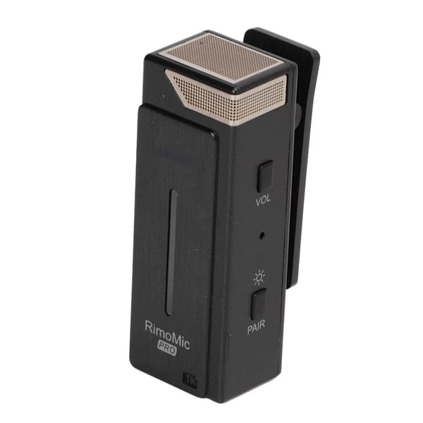7RYMS RimoMic Pro Lavalier Mikrofon 2.4Ghz Digital til IOS Interface Trådløs Lavalier Mike til Vlogging