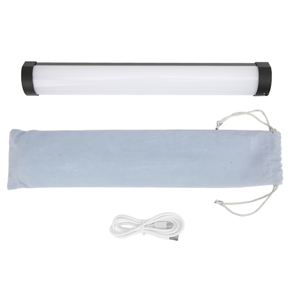 Manbily RGB LED-rörljus LS-260 RGB Full Color Video Handheld Light Wand Inbyggt batteri