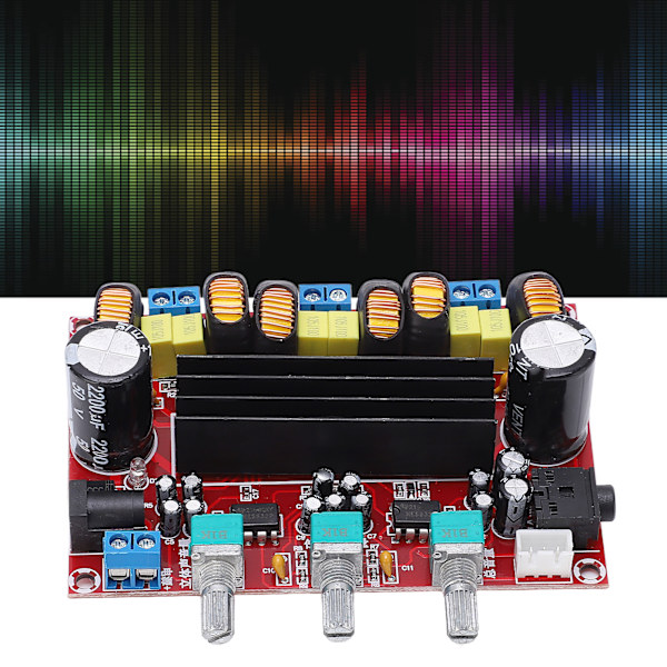 Digital Power Amplifier Board XHM139 TPA3116D2 2x50W+100W 2.1 Kanal Power Amplifier Modul 1224V
