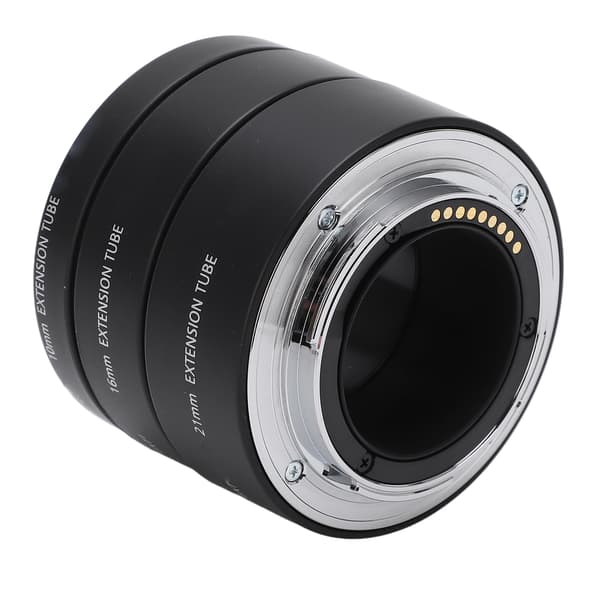 Autofokus Makro Forlængerrør Ring Sæt Linseadapter 10mm 16mm 21mm til EOS M Mount Kamera