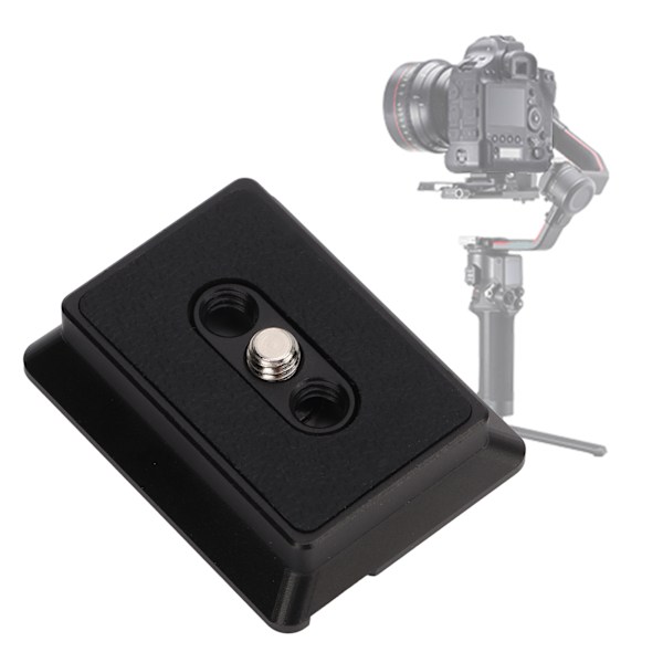 Snabbkopplingsplatta i aluminiumlegering för Arca-typ, snabbkopplingsplatta för kamera för DJI RS2-stabilisator