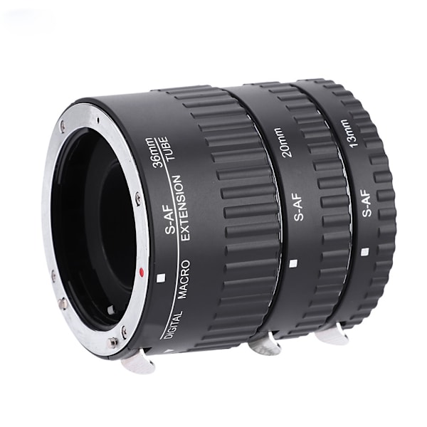 Meike Autofokuserande Makroförlängningsrör 12mm+20mm+36mm för Sony Alpha DSLR (A)