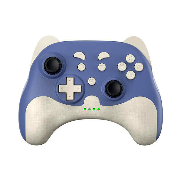Switch Pro Controller til Nintendo Switch/Switch Lite/OLED, Trådløs Switch Controller med LED-lys og Wake-up-funktion, Ergonomisk skridsikker
