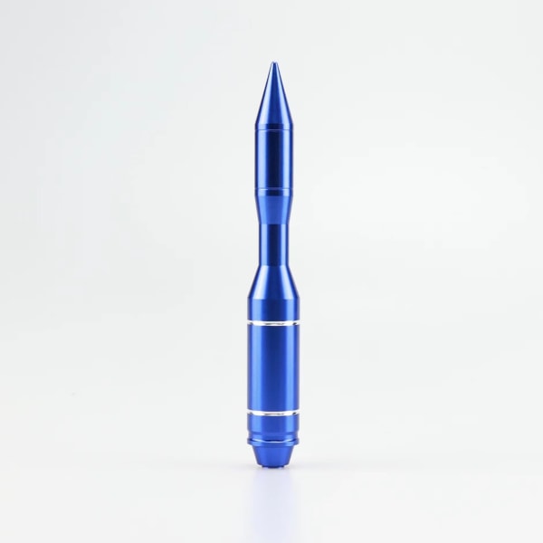 Car Truck Bullet Antenna Alloy Vehicle Antenna Mast Replacements Optimize FM/AM Reception Easy To Install Universal-Blue