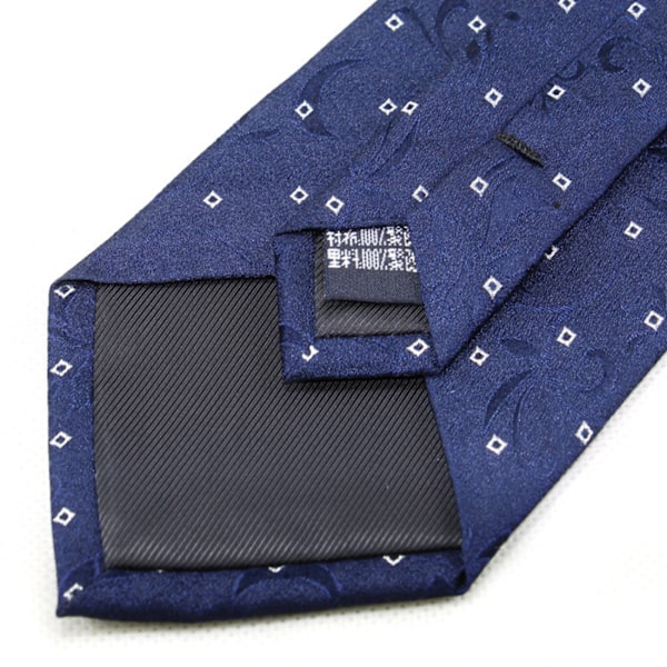 Miesten klassinen kukallinen solmio, kudottu jacquard-kangas, käsintehty, 21