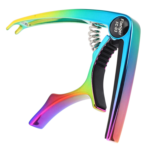 Guitar Capo Elektrisk Zink Legering Smukke Farver Folk Pop Akustisk Tilbehør FC‑03