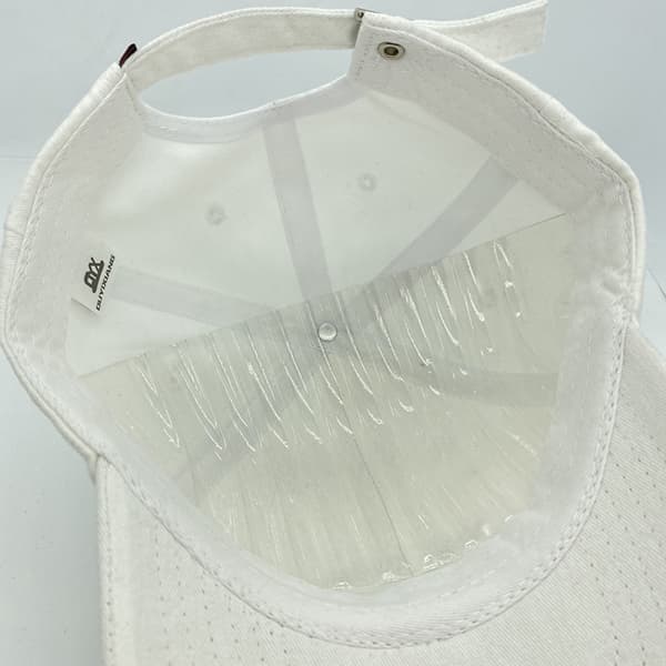 Dotpet Hat Broderte N Bokstav Justerbar Baseball Cap For Menn Og Kvinner (Hvit)