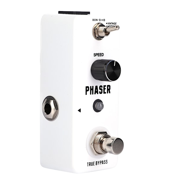 Mini Metal Shell Analog Phaser -kitaraefektipoljin True Bypass -instrumenttivaruste