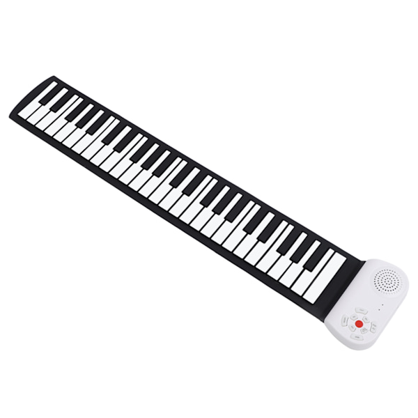 49 Tangenter Rulle Piano Legetøj Realistisk Lyd Genopladelig Elektrisk Hånd Rulle Piano Legetøj til Begynder Sort og Hvide Tangenter
