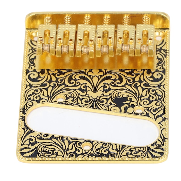 Elektrisk guitar fast bro single coil pickup installationshul til TL udskiftningsdele tilbehør udskæring finish guld