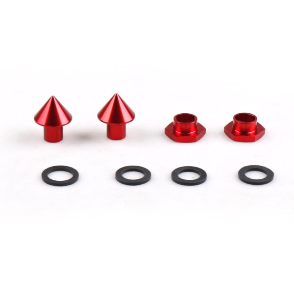 Bilmodifierad bakre fönsterglas stag kit för Honda Civic 92-95 EG bakre fönster tillbehör spets - Röd (tvåpack)
