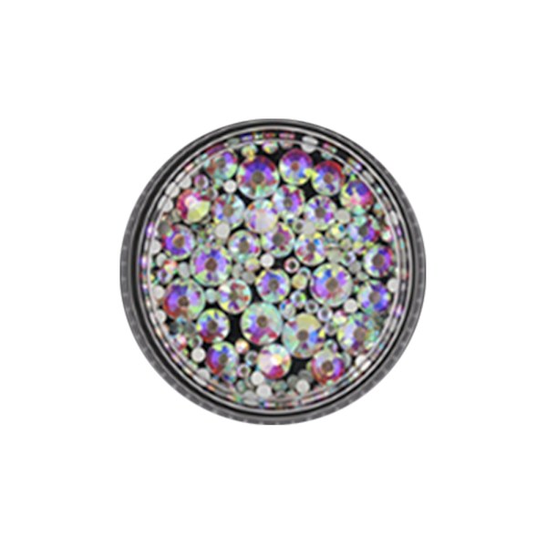 Glitter Akryl AB Borr Dekoration Nagelkonst Pailletter Sekvenser Manikyr Verktyg 15#