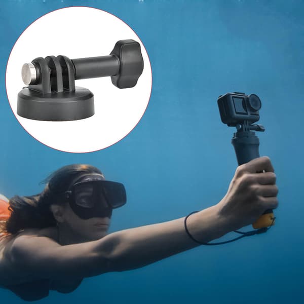 Ulanzi U-19 Quick Release Base Hurtig installationsmontering med låseskrue til DJI Osmo Action C