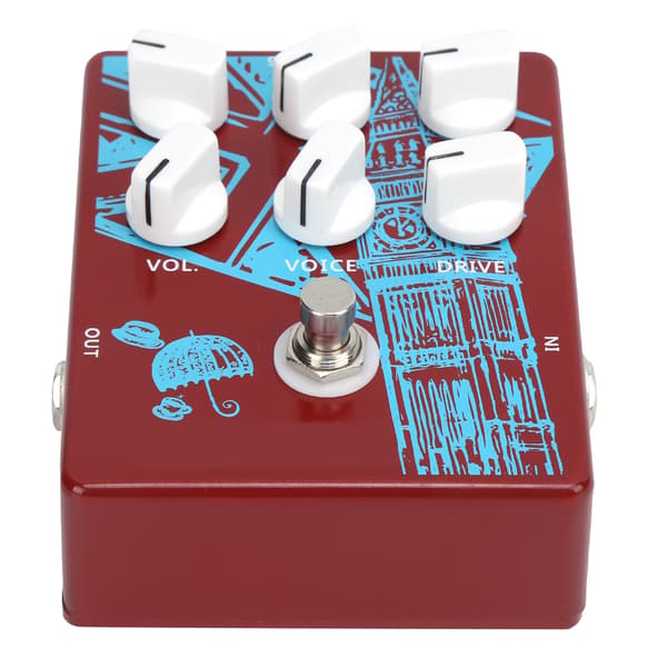 Gitarforvrengningseffektpedal Multippel modus Bærbar instrumenttilbehør CP‑58