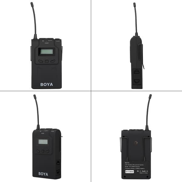 BOYA BY-WM6R trådløs intervjumikrofonmottaker for DSLR-kamera