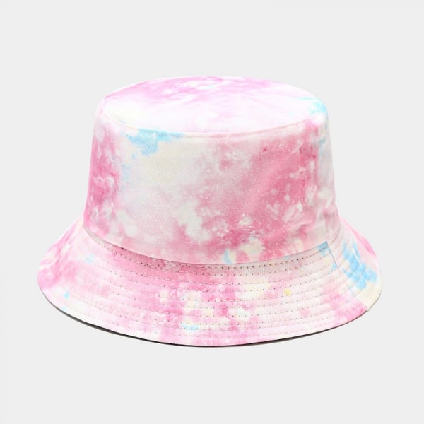 AVEKI Bucket Hat Tie Dye Reversible Fisherman Summer Beach Sun Hats for Women