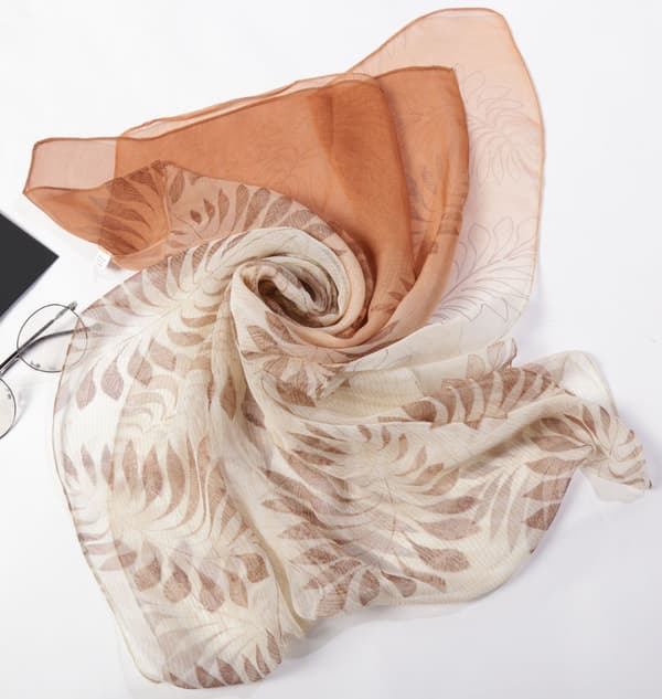 Skjerf for kvinner, lette, fasjonable skjerf med blomstermønster, sjal, wraps, B04