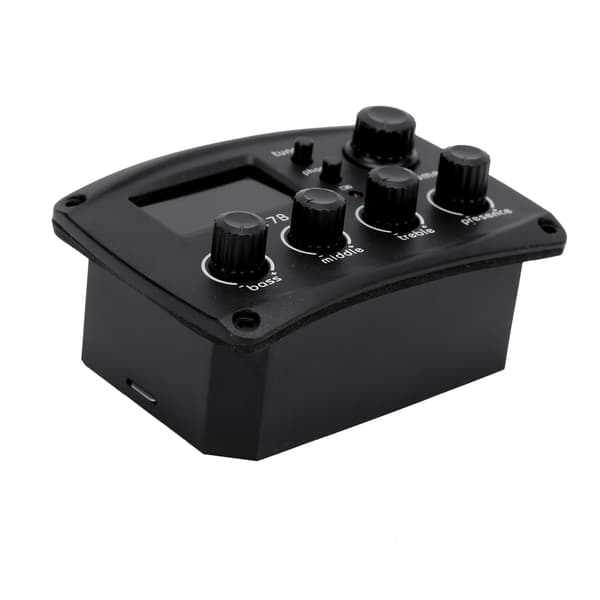 Gitarr pickup LCD-display tuner set kit instrument tillbehör ersättning för folk ClassicKLT-17B