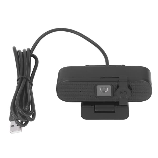 USB-datamaskinwebkamera med deksel Autofokus 4K Plug and Play USB PC-datamaskinwebkamera for spilling videoopptak