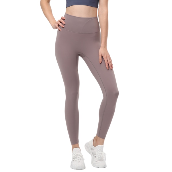 Fit Kompressions Yoga Byxor Power Stretch Träning Leggings med Hög Midja Mage Kontroll (2XL)