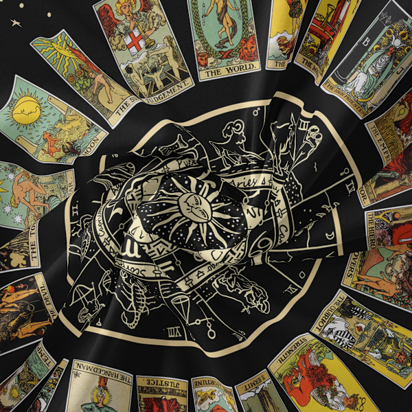 Mandala Bohemian Tapestry Egnet for Soveromdekorasjon（905-2，29 x 38 tommer）